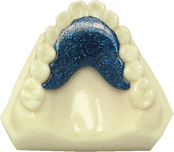 Color blue glitter